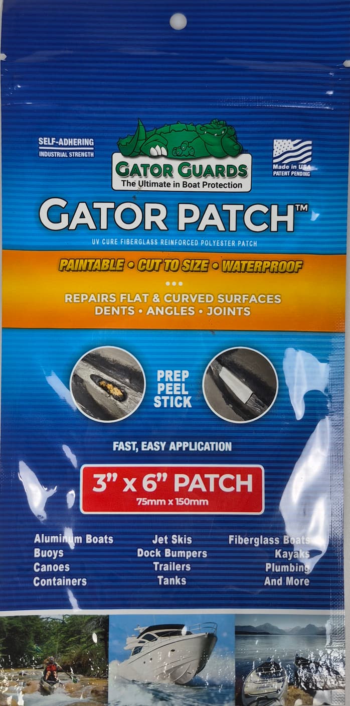 Gator Patch 3" x 6"