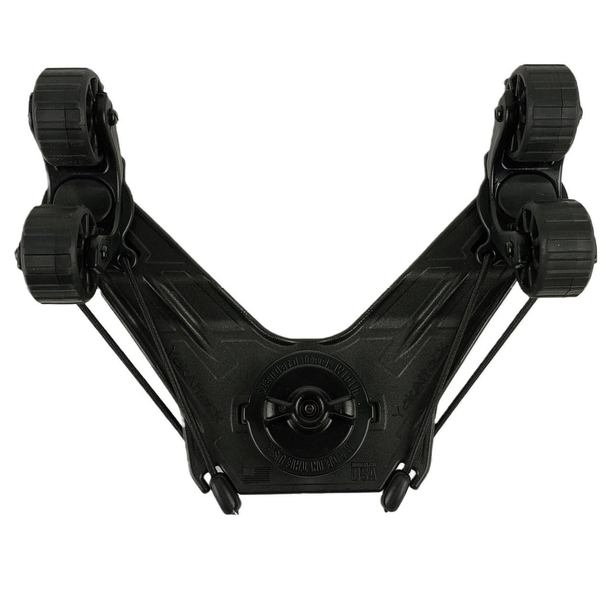 DoubleHeader With Dual ParkNPole RotoGrips - Black