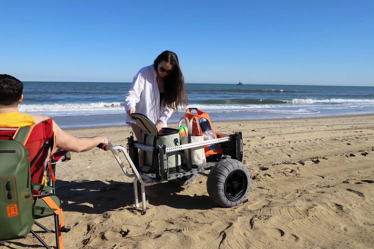 SandRig Surf Cart, 20” x 36” with 16" Balloon Tires
