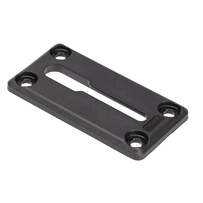 SCOTTY "PVC Slide Track" 439, 8", Schwarz