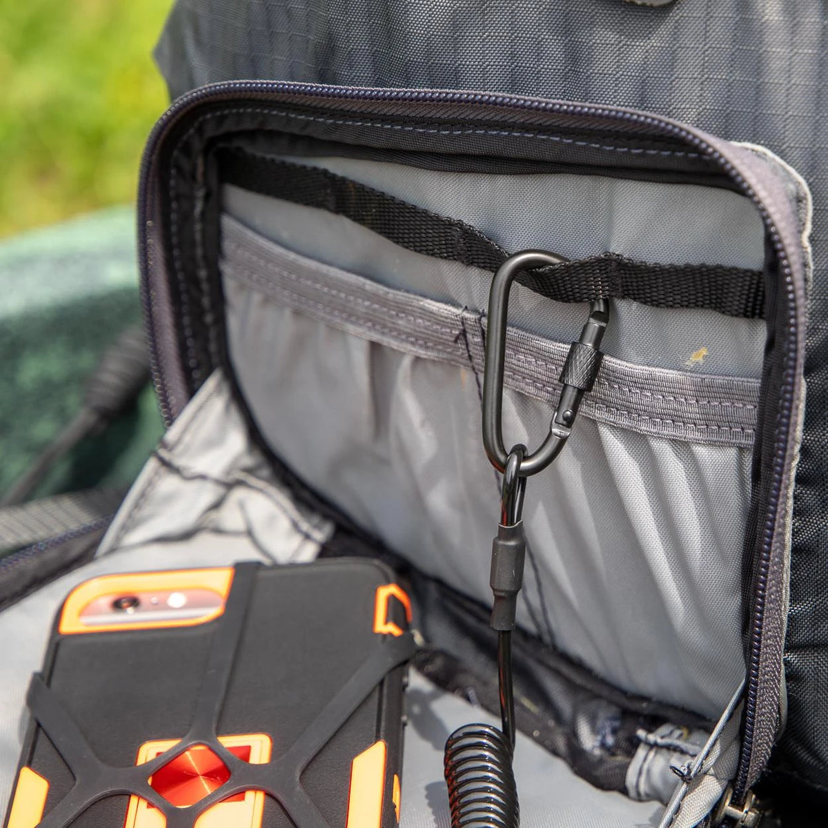 Universal Smartphone Harness mit Leine, Black