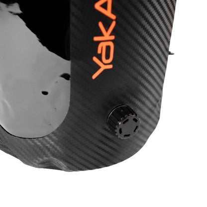 10L Roll-Top Drybag with Air Valve - Black Carbon
