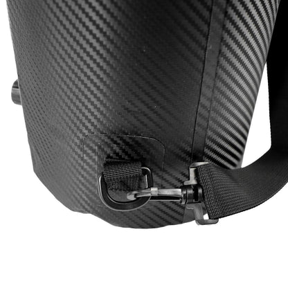 10L Roll-Top Drybag with Air Valve - Black Carbon
