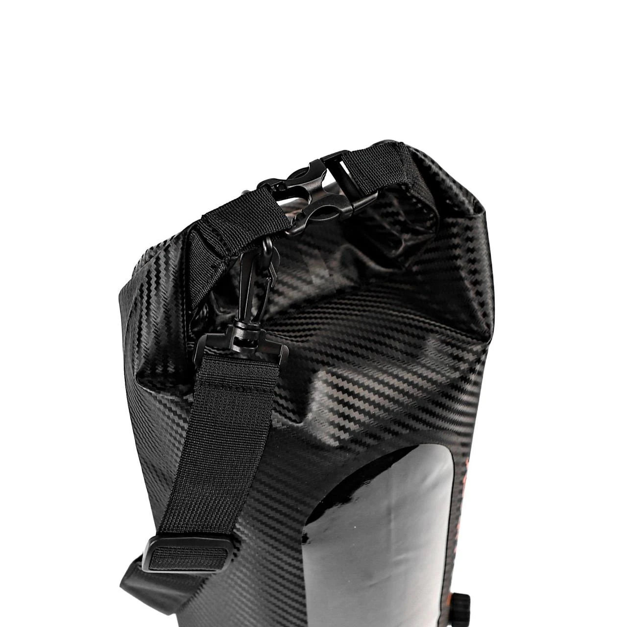 10L Roll-Top Drybag with Air Valve - Black Carbon