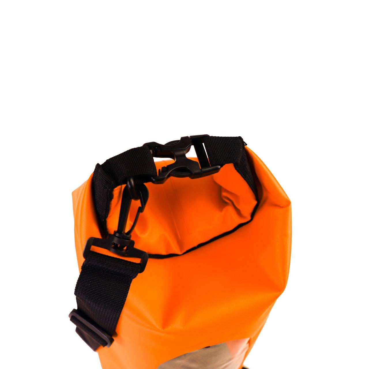 10L Roll-Top Drybag with Air Valve - Orange