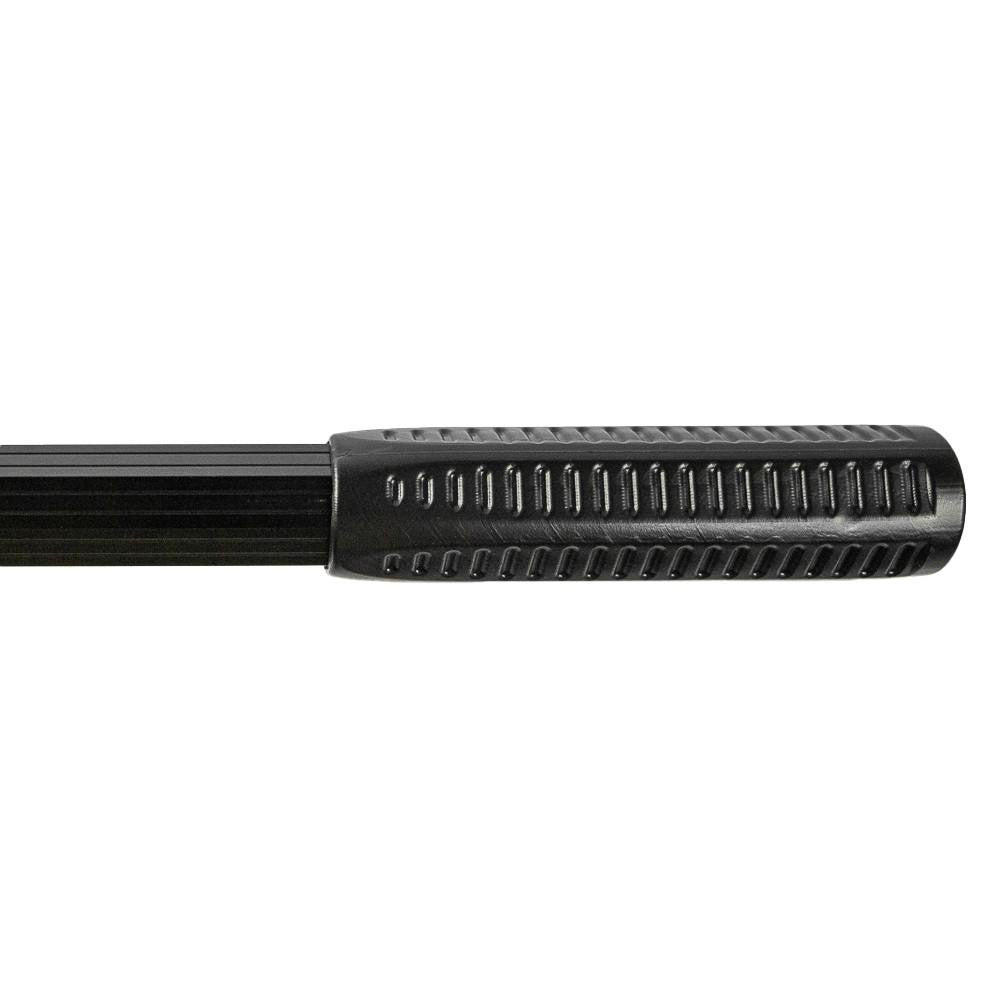 16” x 19” (40,64 cm x 48,26 cm) Landing Net with 35.5” (90,17 cm) Long Telescoping Handle and Rubber Netting, Black