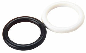 ROUND RING 2" BLACK INJECTION MOLDED NYLON - each