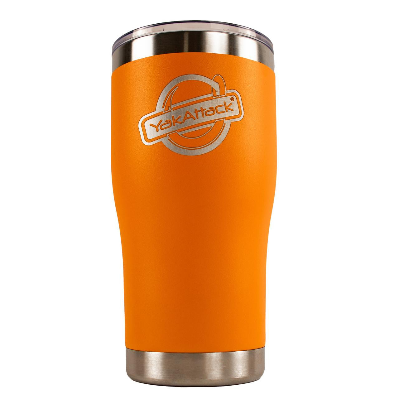 20 oz YakAttack Laser Engraved Logo Tumbler, Orange