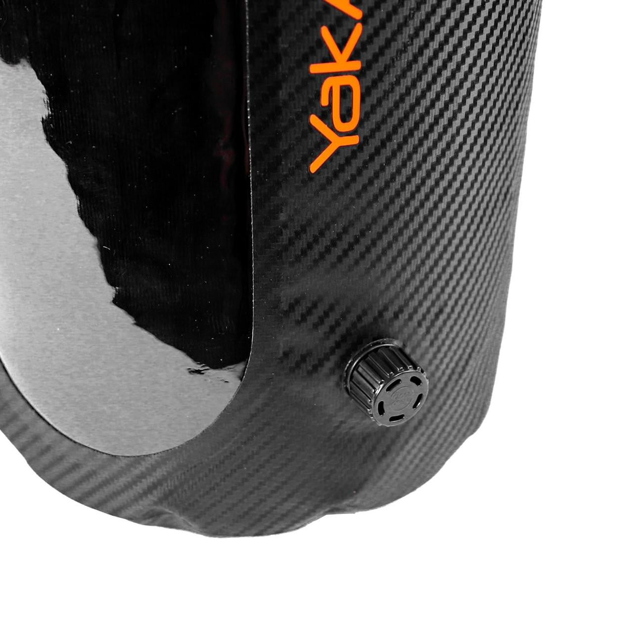 20L Roll-Top Drybag with Air Valve - Black Carbon