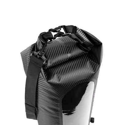 20L Roll-Top Drybag with Air Valve - Black Carbon