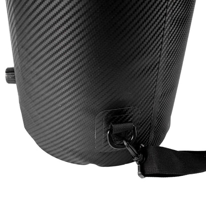 20L Roll-Top Drybag with Air Valve - Black Carbon