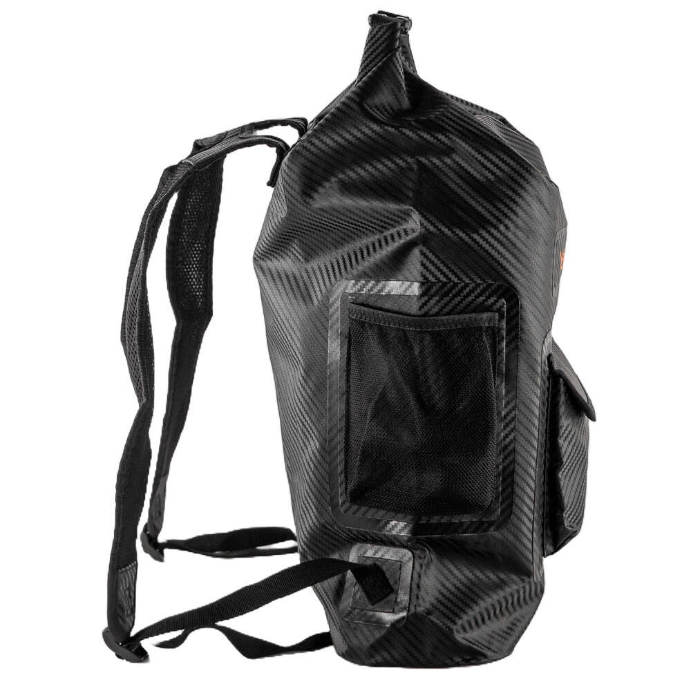 20L Roll-Top Drybag Backpack - Black