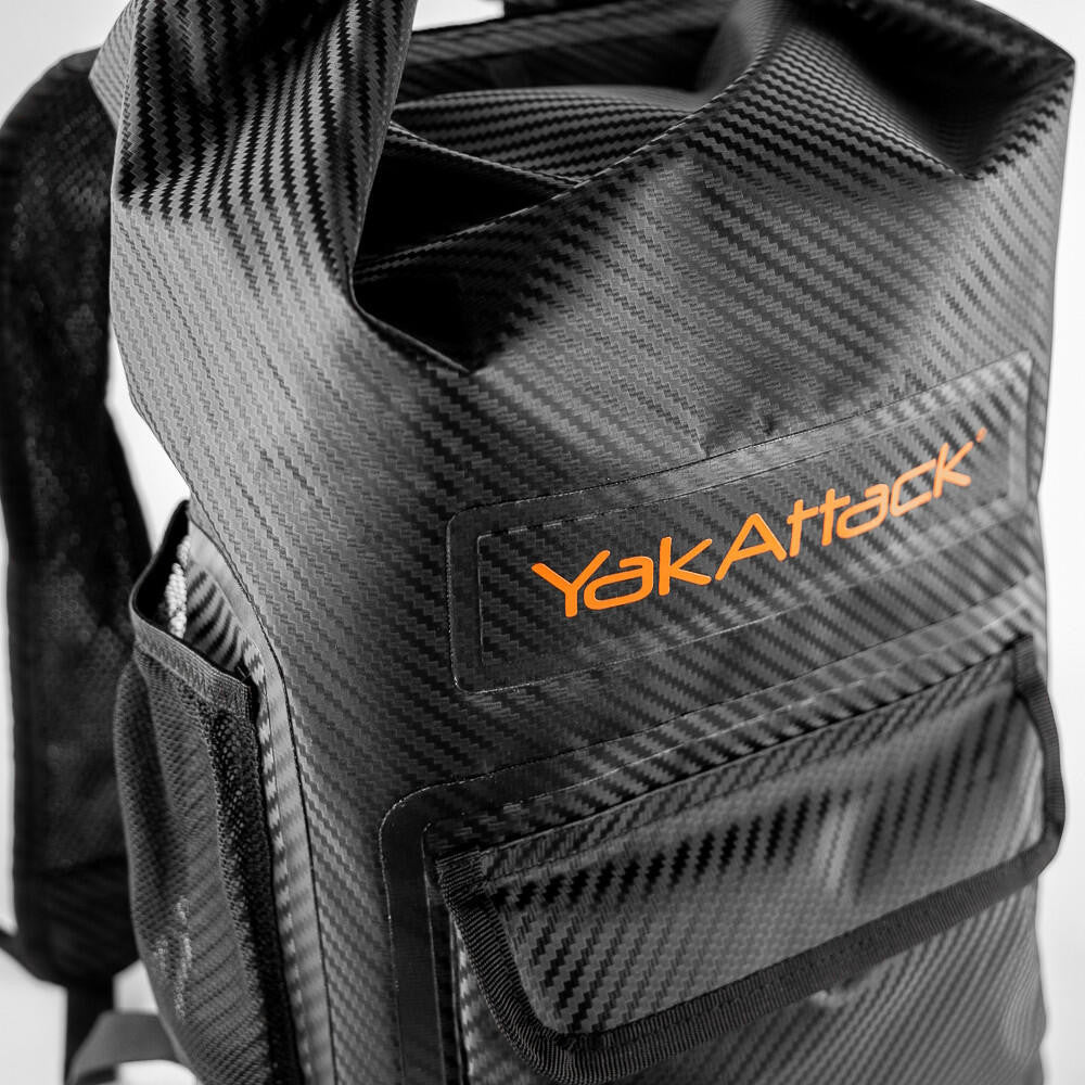 20L Roll-Top Drybag Backpack - Black