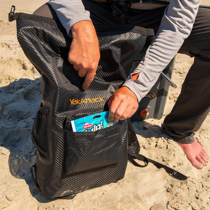 20L Roll-Top Drybag Backpack - Black