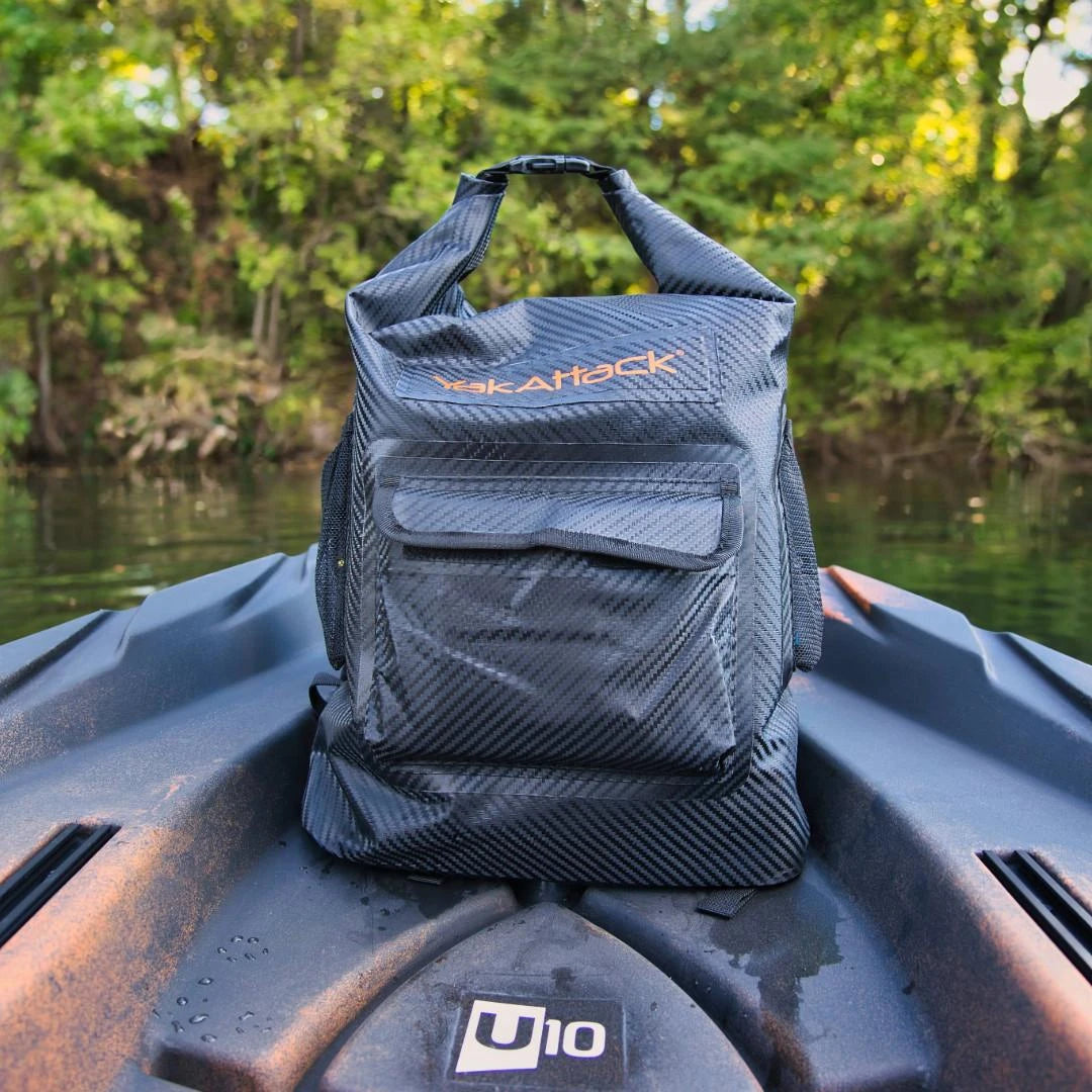 20L Roll-Top Drybag Backpack - Black