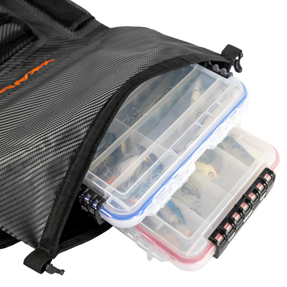 20L Roll-Top Drybag Backpack - Black