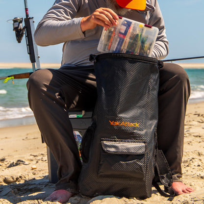 20L Roll-Top Drybag Backpack - Black
