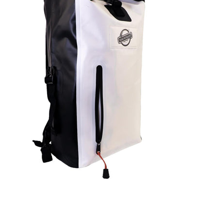 20L Roll-Top Drybag Backpack - White