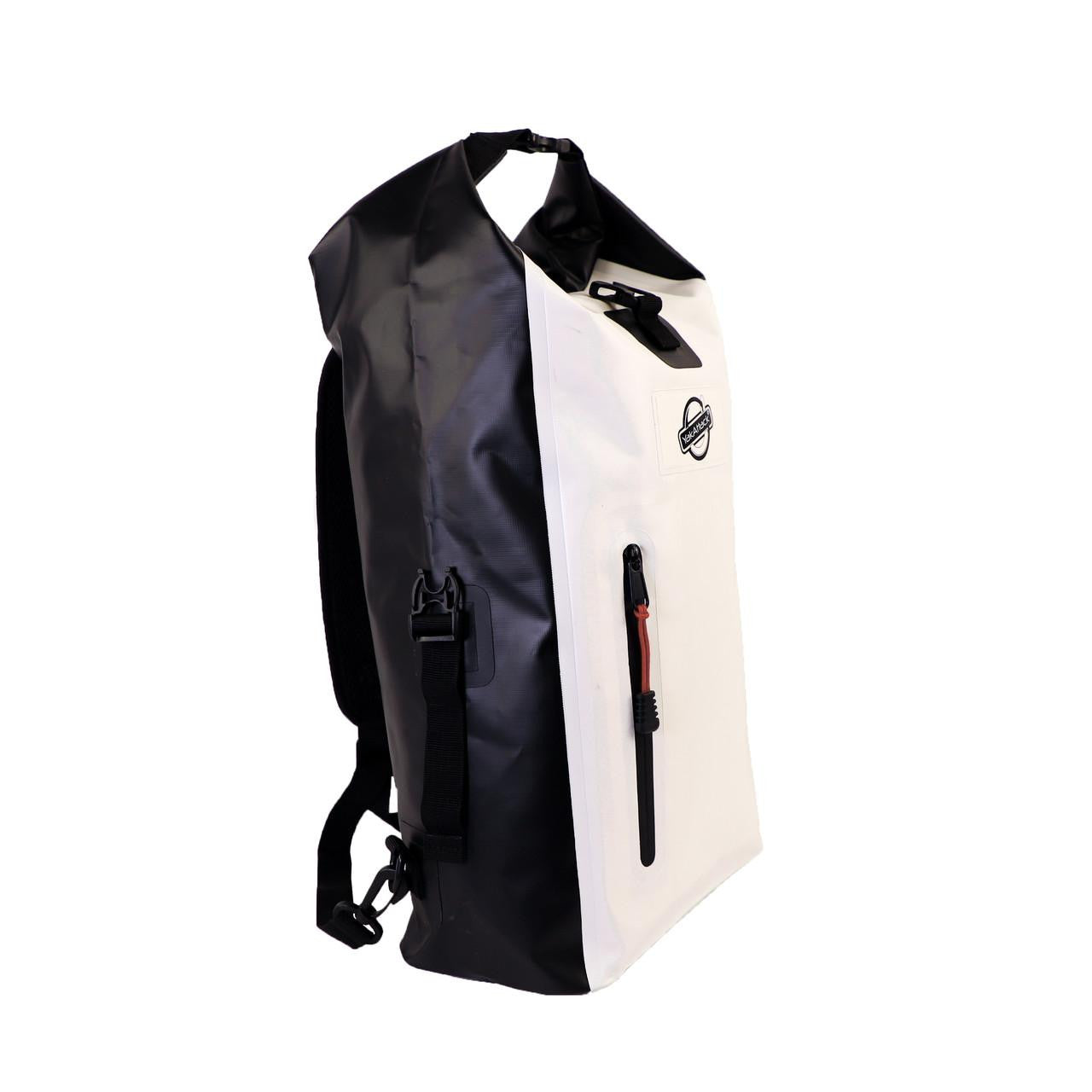 20L Roll-Top Drybag Backpack - White