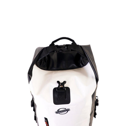 20L Roll-Top Drybag Backpack - White