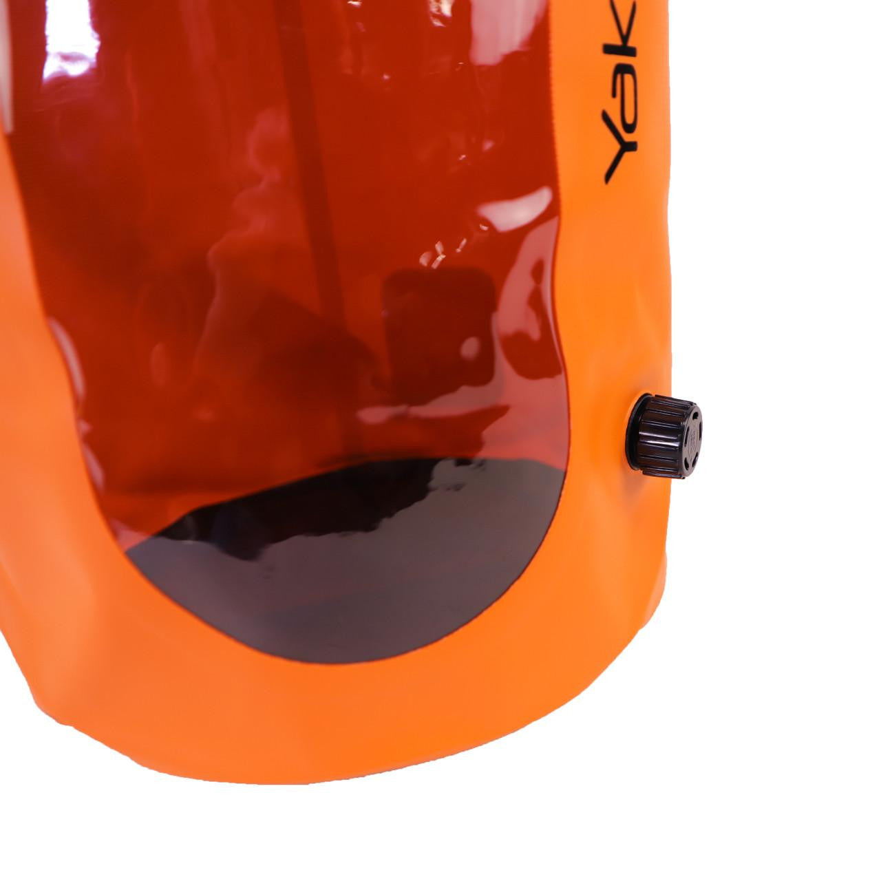 20L Roll-Top Drybag with Air Valve - Orange