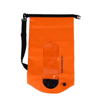 20L Roll-Top Drybag with Air Valve - Orange