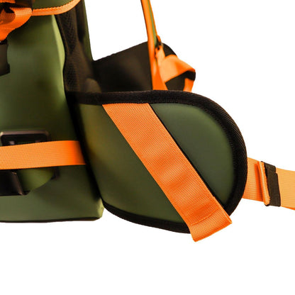 YakAttack 28L Blackwater DryPak, Green/Orange