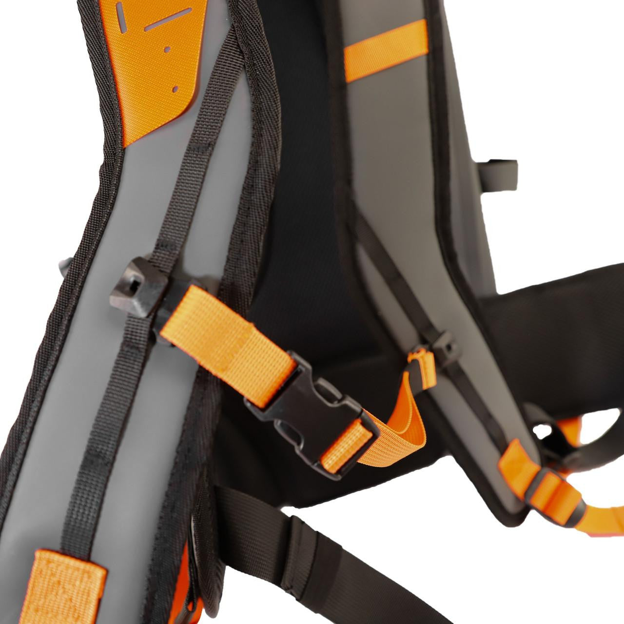 28L Blackwater DryPak, Grey/Orange