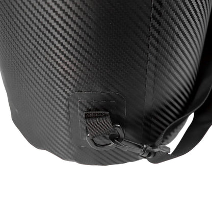 30L Roll-Top Drybag with Air Valve - Black Carbon