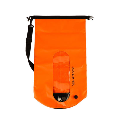 30L Roll-Top Drybag with Air Valve - Orange