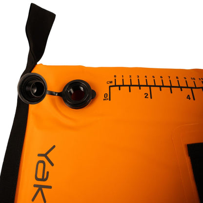 38” x 13” (96,5 cm x 33,02 cm) Isolierte Kühltasche für Fisch mit Ablassstopfen, orange