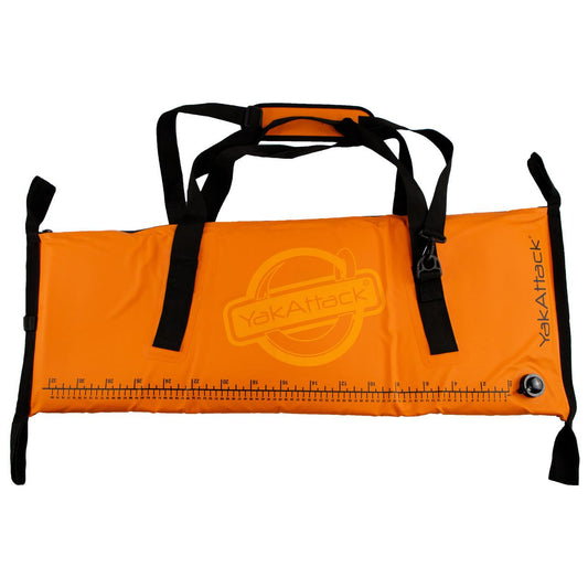 38” x 13” (96,5 cm x 33,02 cm) Isolierte Kühltasche für Fisch mit Ablassstopfen, orange