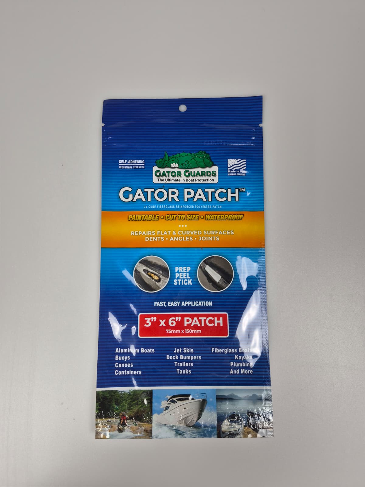 Gator Patch 3" x 6"