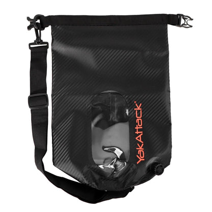 5L Roll-Top Drybag with Air Valve - Black Carbon