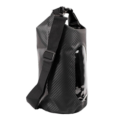 5L Roll-Top Drybag with Air Valve - Black Carbon