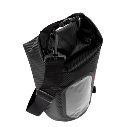5L Roll-Top Drybag with Air Valve - Black Carbon