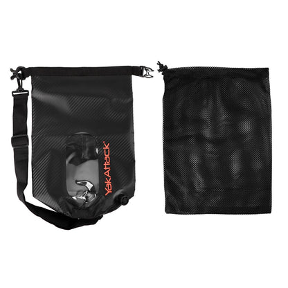 5L Roll-Top Drybag with Air Valve - Black Carbon