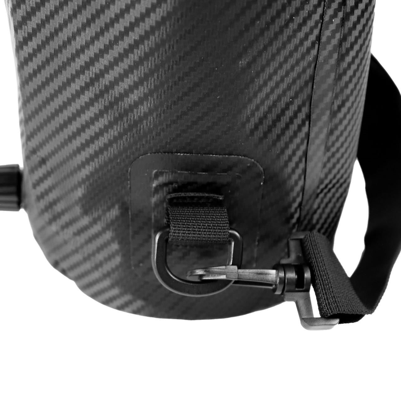 5L Roll-Top Drybag with Air Valve - Black Carbon