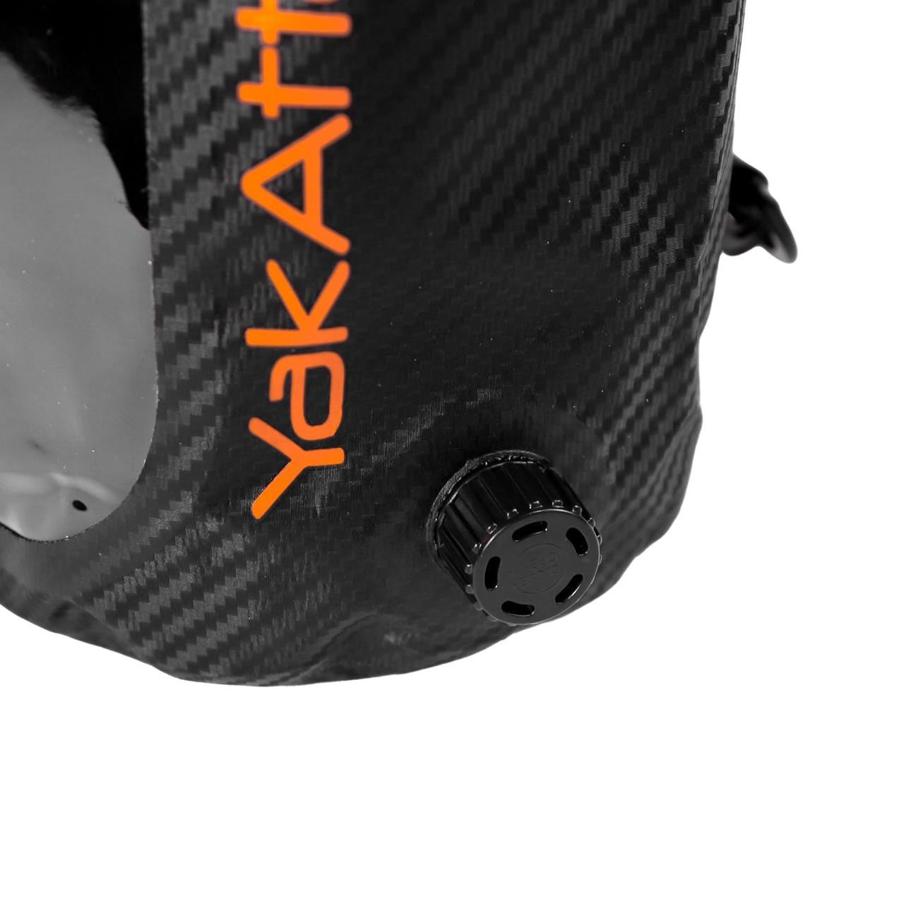 5L Roll-Top Drybag with Air Valve - Black Carbon