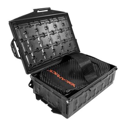 8” x 5” ( 20 c m x 13 cm )HD Tackle Wallet, Black Carbon                  