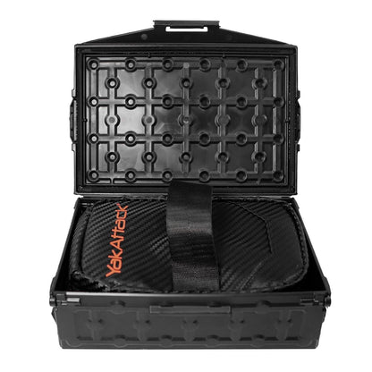 8” x 5” ( 20 c m x 13 cm )HD Tackle Wallet, Black Carbon                  