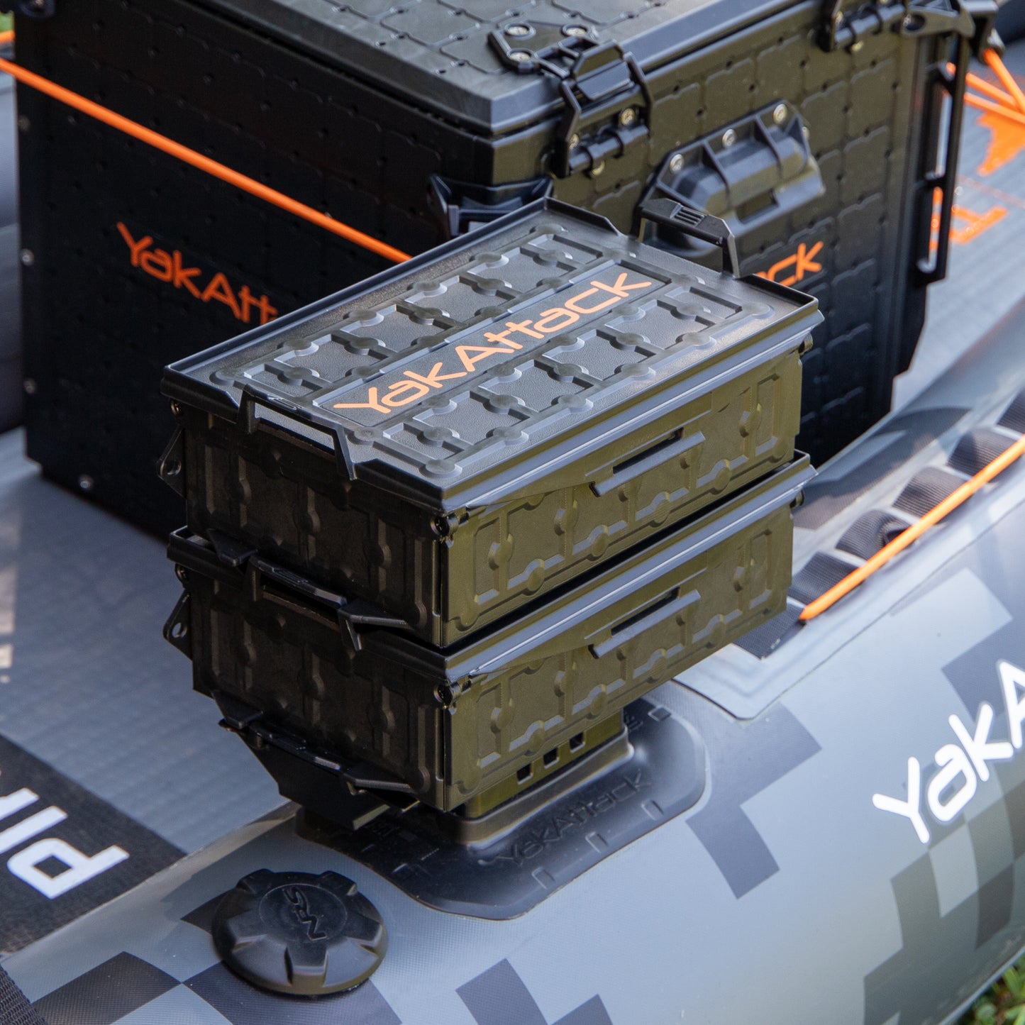 YakAttack TracPak Combo Kit, Two Boxes and Track Mount