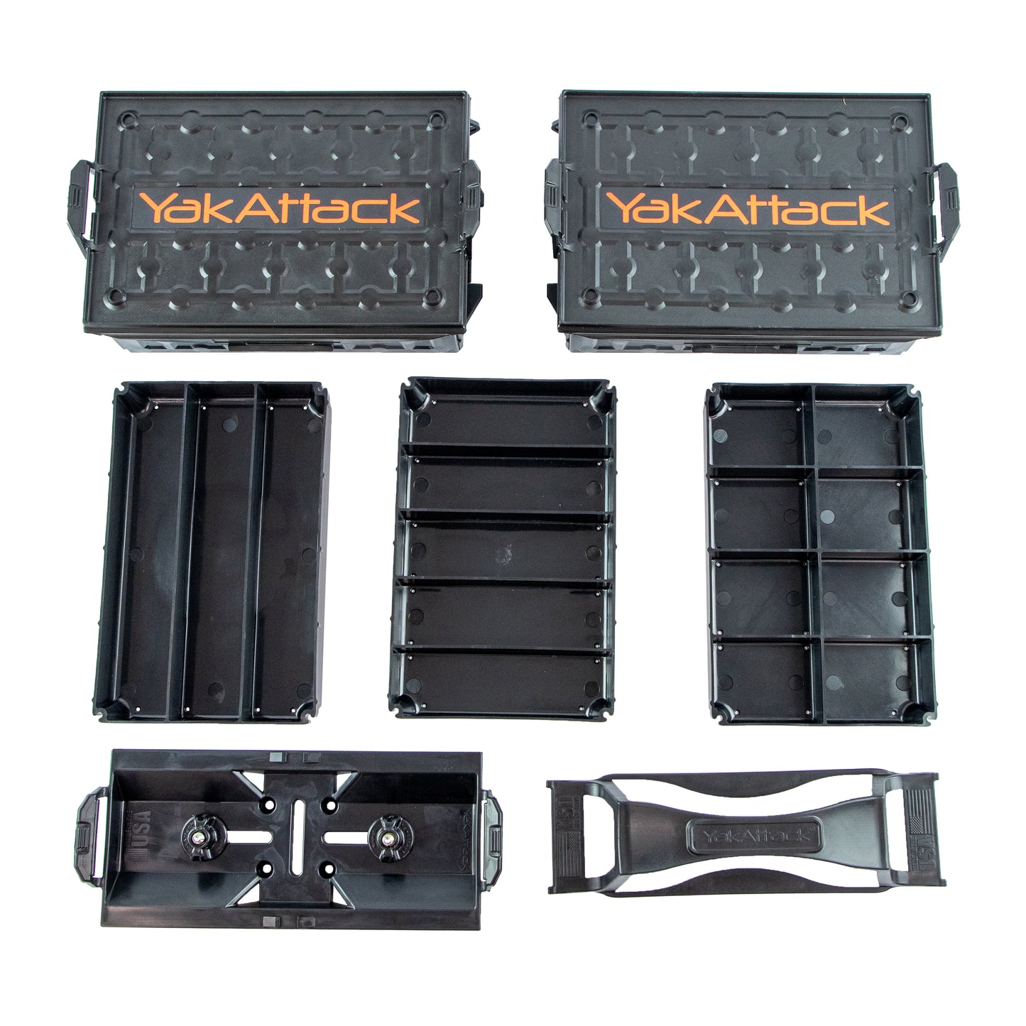 YakAttack TracPak Combo Kit, Two Boxes and Track Mount