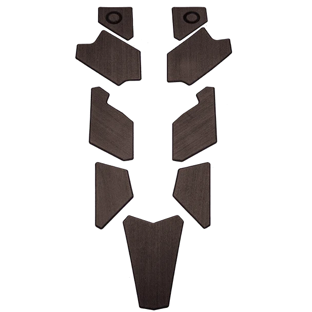SS107 Deck Traction Pads- Grey Accessory Package
