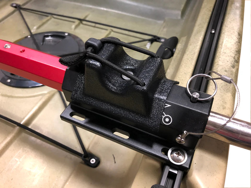 NATIVE WATERCRAFT Rod Butt Lay Over Mount Set, Double
