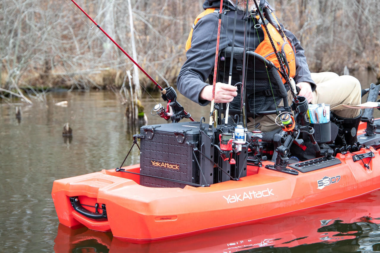 BlackPak Pro Kayak Fishing Crate - 13" x 13"