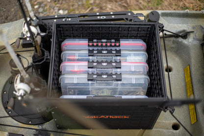 BlackPak Pro Kayak Fishing Crate - 13" x 16"