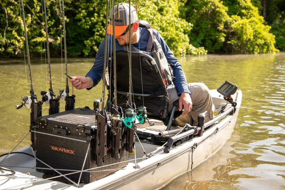 BlackPak Pro Kayak Fishing Crate - 16" x 16"