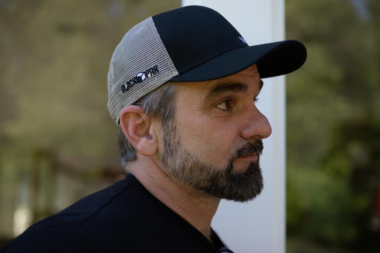 YakAttack BlackPak Trucker Hat - Tan/Black