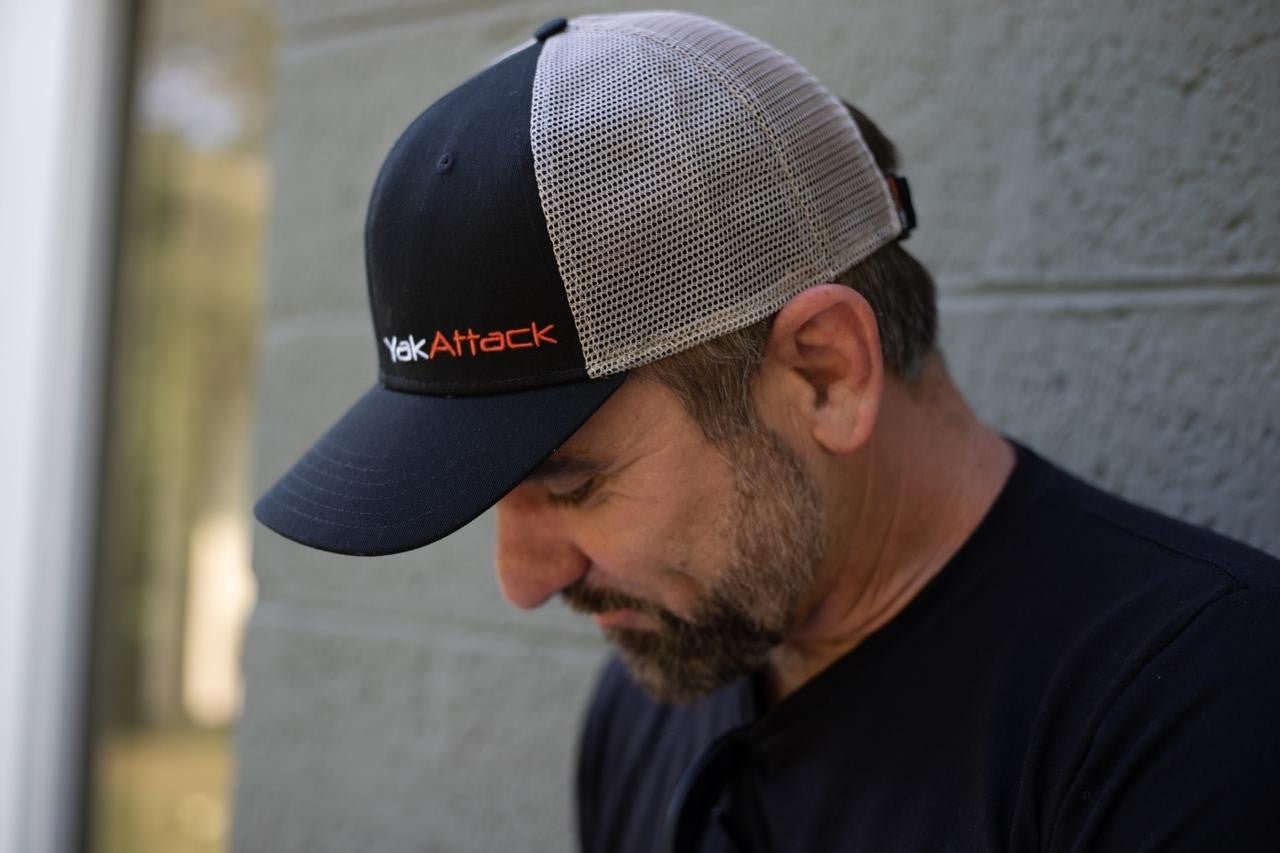YakAttack BlackPak Trucker Hat - Tan/Black